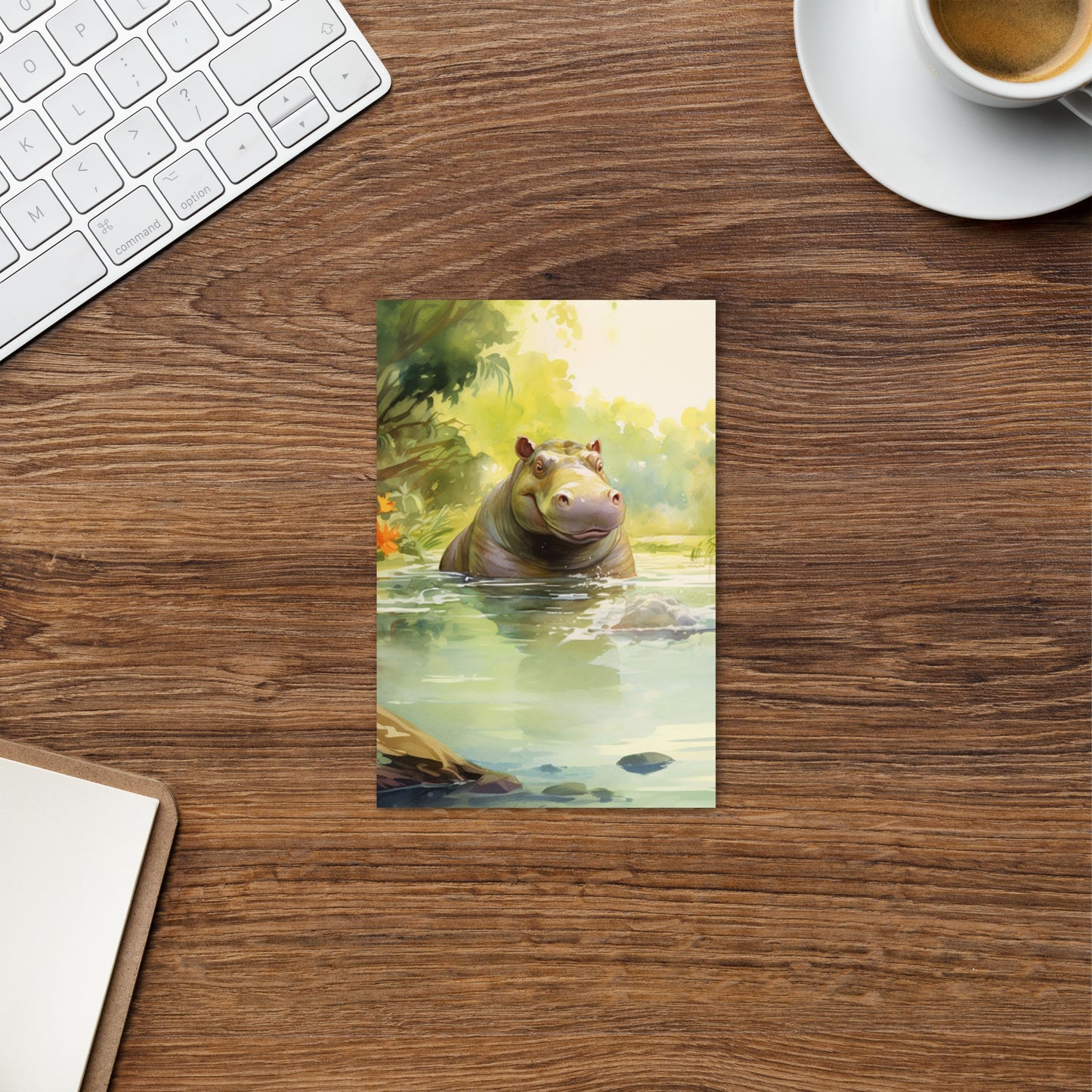 Henry The Hippo Postcard